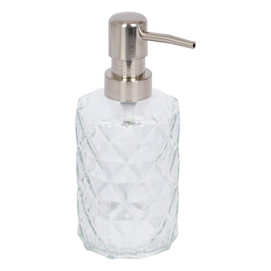 Prism Glass Soap Dispenser - 330ml