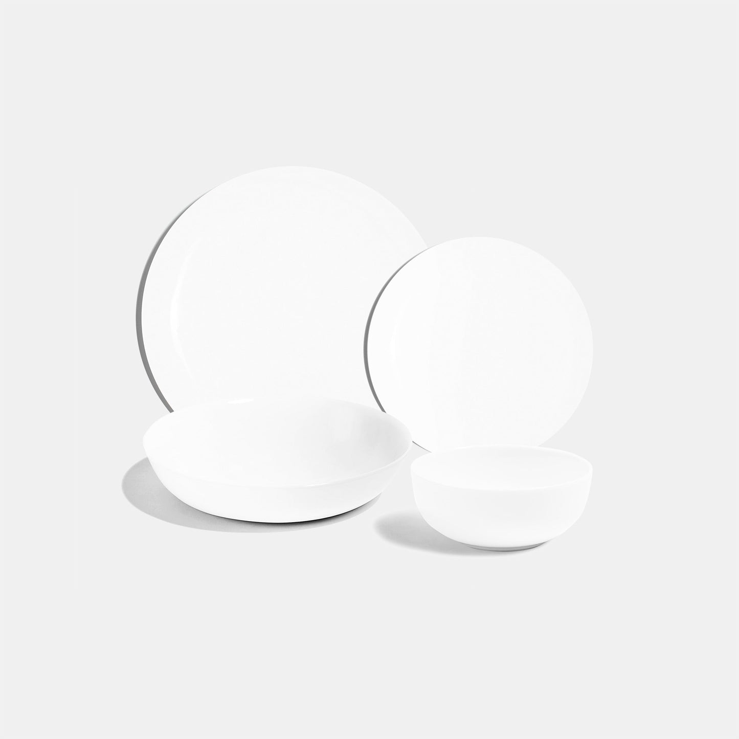 Classic Dinner Set - 16 Piece - White