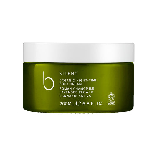 B Silent Organic Night Time Body Cream | 200ml