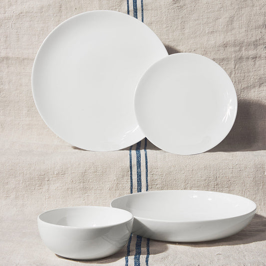 Classic Dinner Set - 16 Piece - White